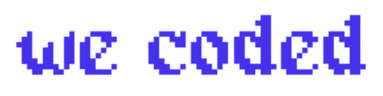Wecoded logo